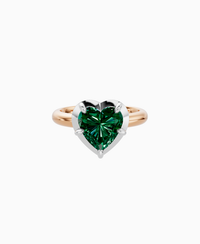 Zambian Lab Emerald / Heart / 2.5ct