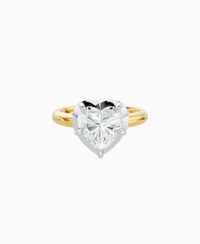 White Lab Diamond / Heart / 2.5ct