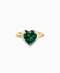 Zambian Lab Emerald / Heart / 2.5ct
