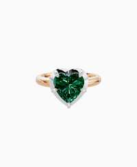 Zambian Lab Emerald / Heart / 2.5ct