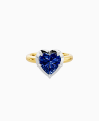 Royal Blue Lab Sapphire / Heart / 2.5ct