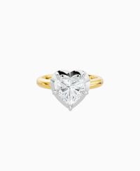White Lab Diamond / Heart / 2.5ct