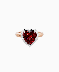 Pigeon Blood Lab Ruby / Heart / 3ct