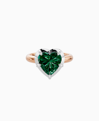 Zambian Lab Emerald / Heart / 3ct