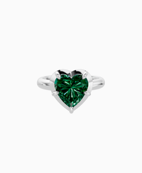 Zambian Lab Emerald / Heart / 3ct