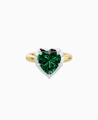 Zambian Lab Emerald / Heart / 3ct