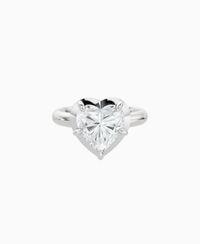 White Lab Diamond / Heart / 3ct