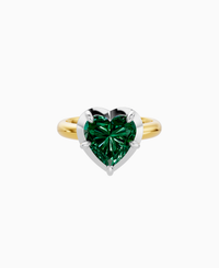Zambian Lab Emerald / Heart / 3ct