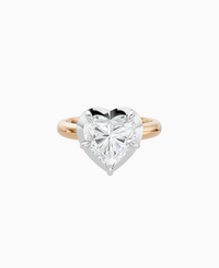 White Lab Diamond / Heart / 3ct
