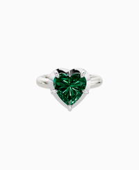 Zambian Lab Emerald / Heart / 3ct