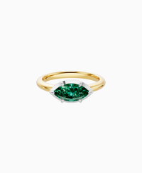 Zambian Lab Emerald / Marquise (EW) / 1ct