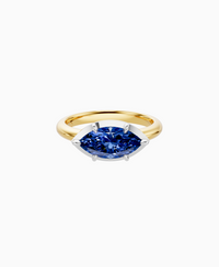 Royal Blue Lab Sapphire / Marquise (EW) / 1.5ct