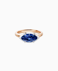 Royal Blue Lab Sapphire / Marquise (EW) / 1.5ct