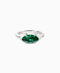Zambian Lab Emerald / Marquise (EW) / 1.5ct