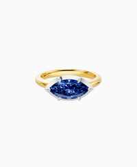 Royal Blue Lab Sapphire / Marquise (EW) / 1.5ct
