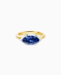 Royal Blue Lab Sapphire / Marquise (EW) / 1.5ct