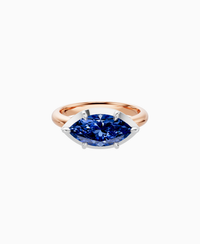 Royal Blue Lab Sapphire / Marquise (EW) / 2ct