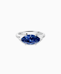 Royal Blue Lab Sapphire / Marquise (EW) / 2ct