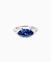 Royal Blue Lab Sapphire / Marquise (EW) / 2ct
