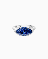 Royal Blue Lab Sapphire / Marquise (EW) / 2.5ct
