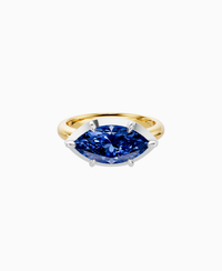 Royal Blue Lab Sapphire / Marquise (EW) / 2.5ct