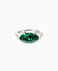 Zambian Lab Emerald / Marquise (EW) / 2.5ct
