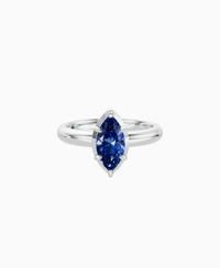 Royal Blue Lab Sapphire / Marquise (NS) / 1ct