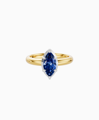 Royal Blue Lab Sapphire / Marquise (NS) / 1ct