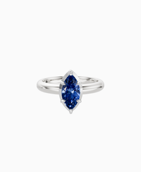 Royal Blue Lab Sapphire / Marquise (NS) / 1ct