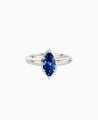 Royal Blue Lab Sapphire / Marquise (NS) / 1ct