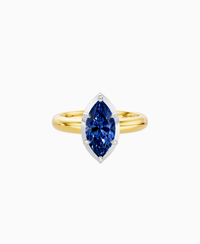 Royal Blue Lab Sapphire / Marquise (NS) / 1.5ct