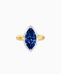 Royal Blue Lab Sapphire / Marquise (NS) / 3ct