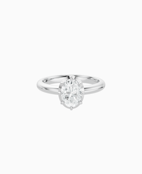 White Lab Diamond / Oval (NS) / 1ct