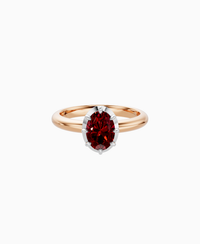 Pigeon Blood Lab Ruby / Oval (NS) / 1ct