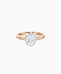 White Lab Diamond / Oval (NS) / 1ct