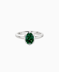 Zambian Lab Emerald / Oval (NS) / 1ct