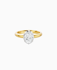 White Lab Diamond / Oval (NS) / 1ct