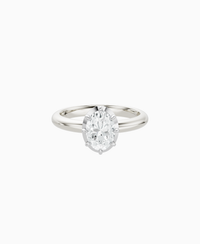 White Lab Diamond / Oval (NS) / 1ct
