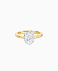 White Lab Diamond / Oval (NS) / 1ct