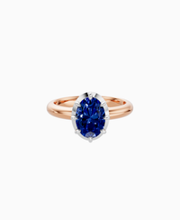 Royal Blue Lab Sapphire / Oval (NS) / 1.5ct