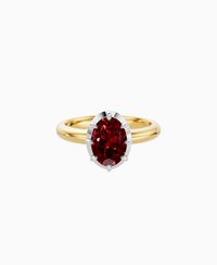 Pigeon Blood Lab Ruby / Oval (NS) / 1.5ct