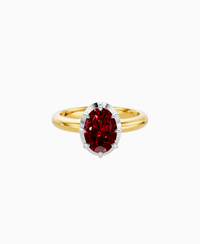Pigeon Blood Lab Ruby / Oval (NS) / 1.5ct