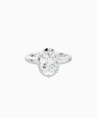 White Lab Diamond / Oval (NS) / 2ct