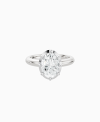 White Lab Diamond / Oval (NS) / 2ct