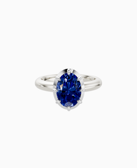 Royal Blue Lab Sapphire / Oval (NS) / 2ct