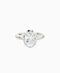 White Lab Diamond / Oval (NS) / 2ct