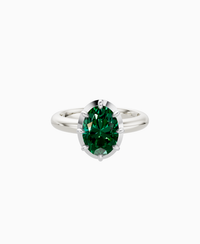 Zambian Lab Emerald / Oval (NS) / 2ct
