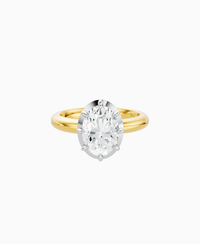 White Lab Diamond / Oval (NS) / 2ct