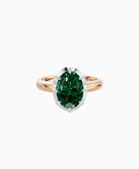 Zambian Lab Emerald / Oval (NS) / 2.5ct