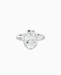 White Lab Diamond / Oval (NS) / 2.5ct